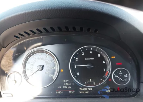 2013 BMW 528I из США, поврежденный, VIN WBAXG5C5XDDY37476